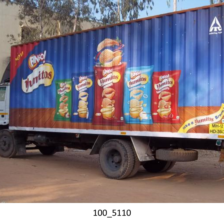 Yummitos Graphics on Truck